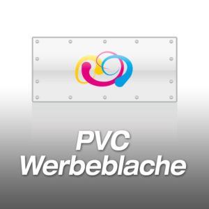 PVC-Werbeblache 70cm-Hoch