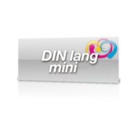 Aufkleber DinLang-Mini PVC